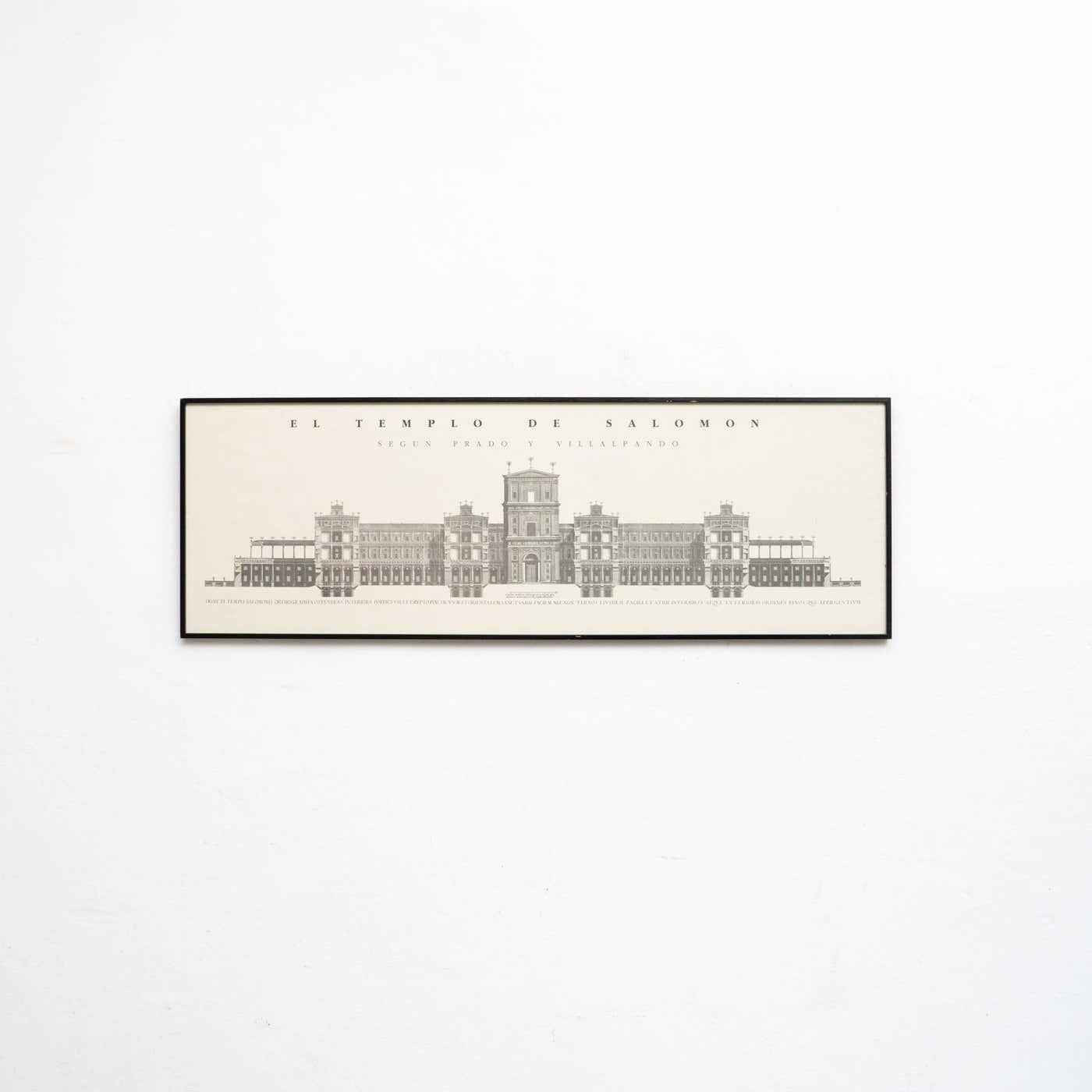 Poster d'epoca con cornice offset di 
