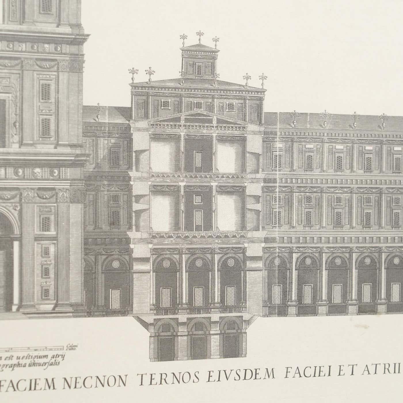 Poster incorniciato 'El Templo de Salomon' Según Prado y Villalpando, circa 1990 in vendita 2