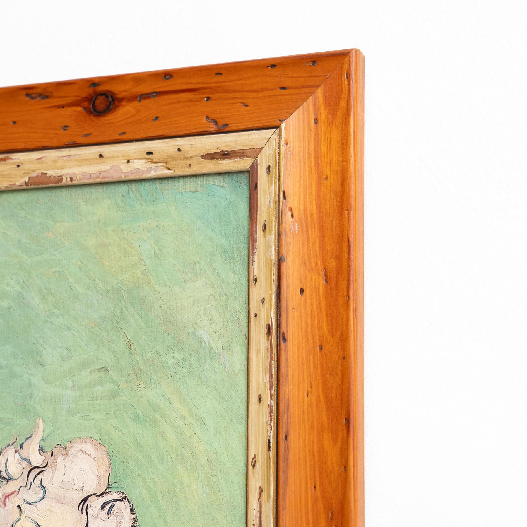 Stampa incorniciata di un'opera d'arte di Van Gogh, CIRCA 1990 in vendita 3