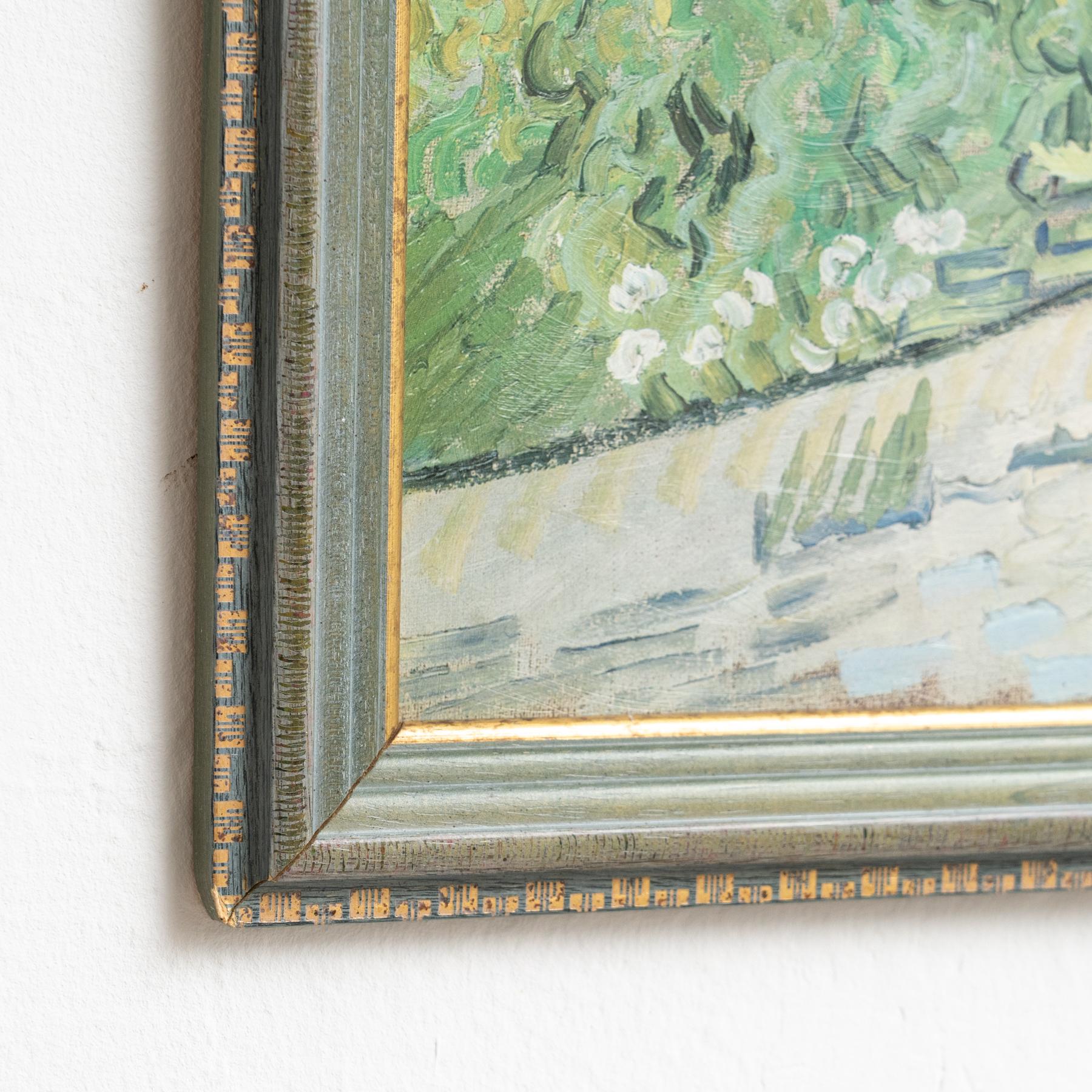 Stampa incorniciata di un'opera d'arte di Van Gogh, CIRCA 1990 in vendita 4