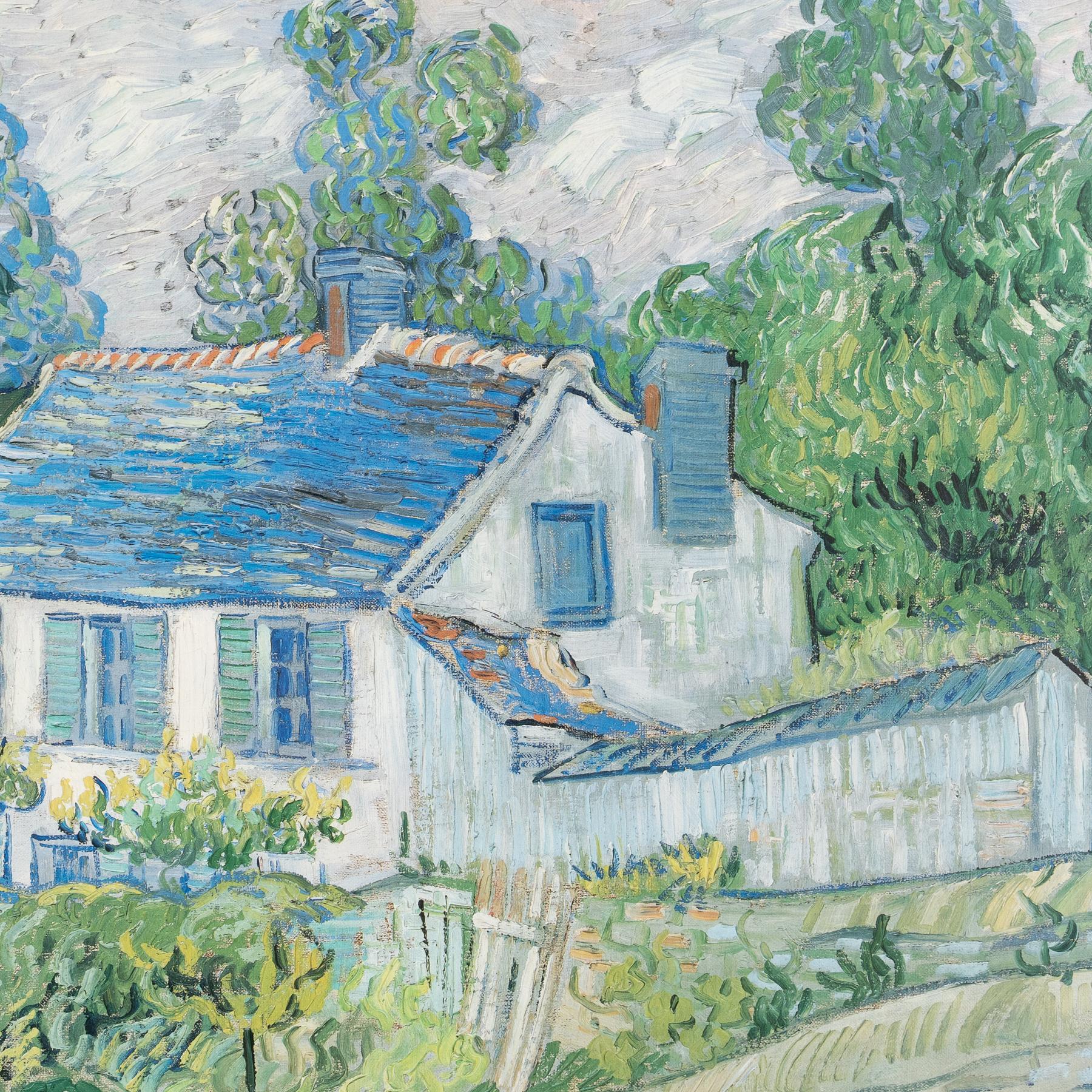 Fine XX secolo Stampa incorniciata di un'opera d'arte di Van Gogh, CIRCA 1990 in vendita