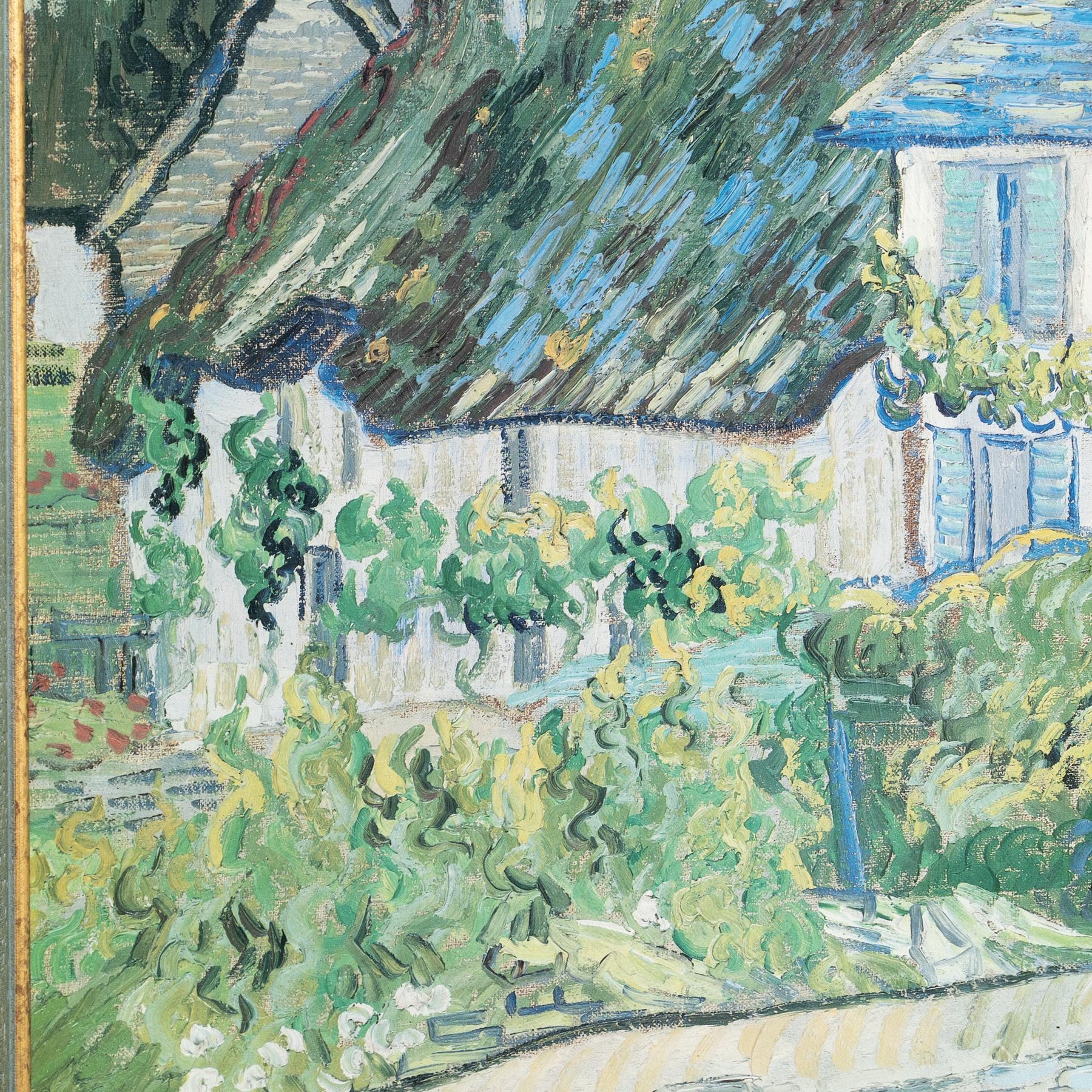 Stampa incorniciata di un'opera d'arte di Van Gogh, CIRCA 1990 in vendita 1