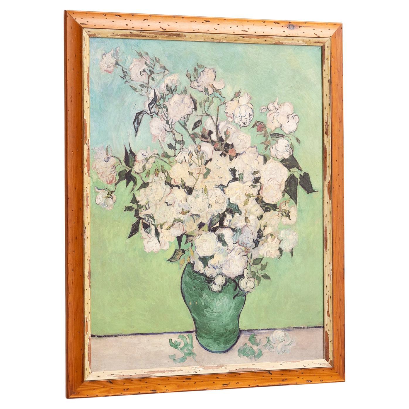 Stampa incorniciata di un'opera d'arte di Van Gogh, CIRCA 1990 in vendita