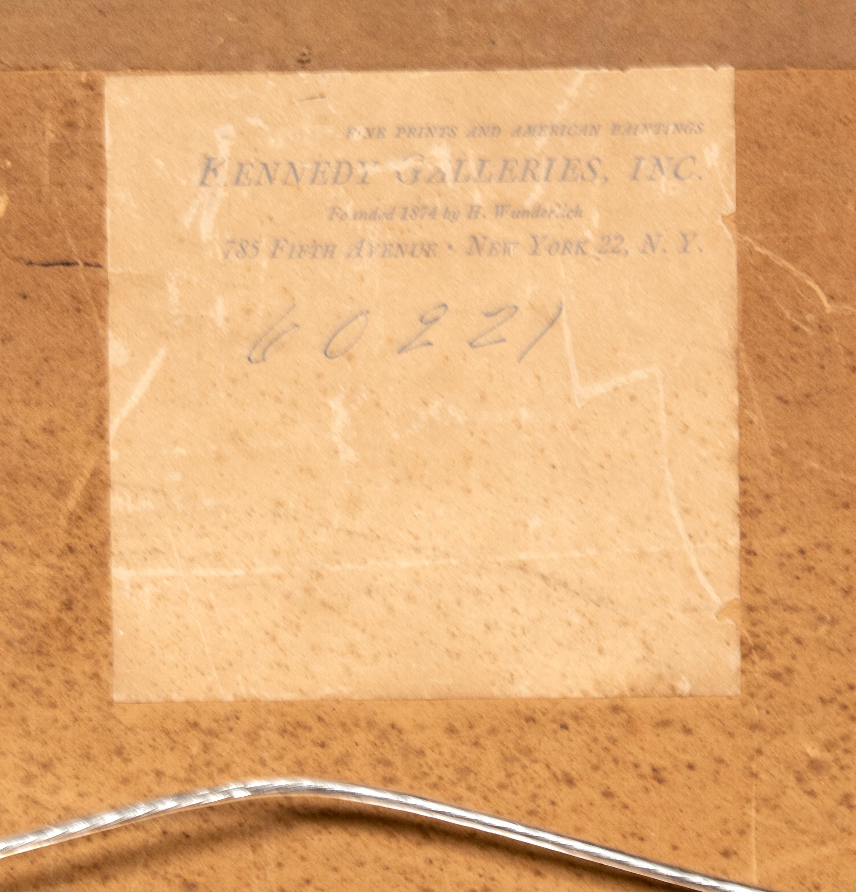 Gerahmter Druck eines Finnwals im Angebot 3