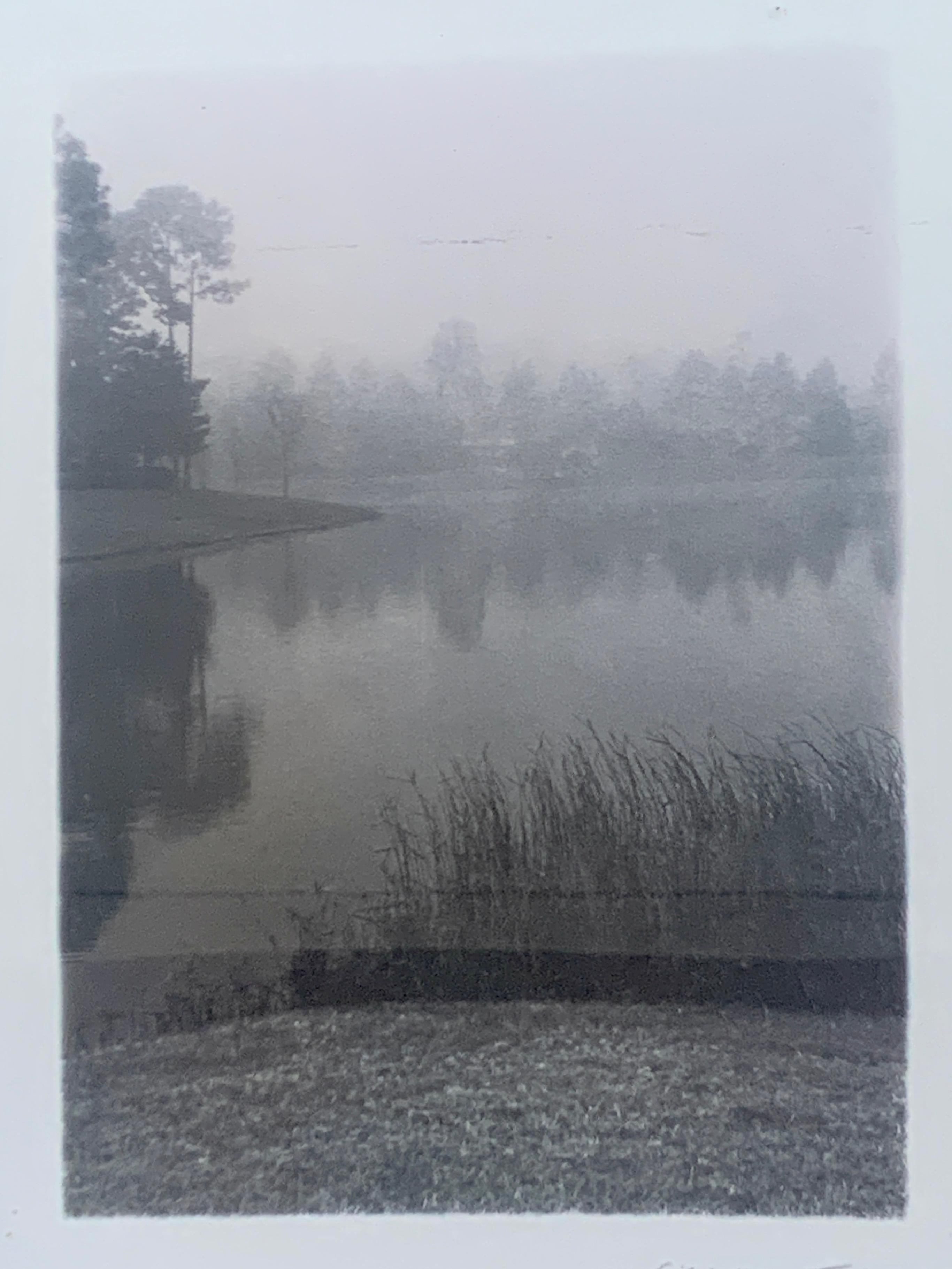 A gorgeous framed print from a photograph taken by artist Christine Triebert of a foggy landscape. This etherial and haunting landscape draws you in, and would compliment any interior.

USA, Circa 1990s

Measures: 13.5