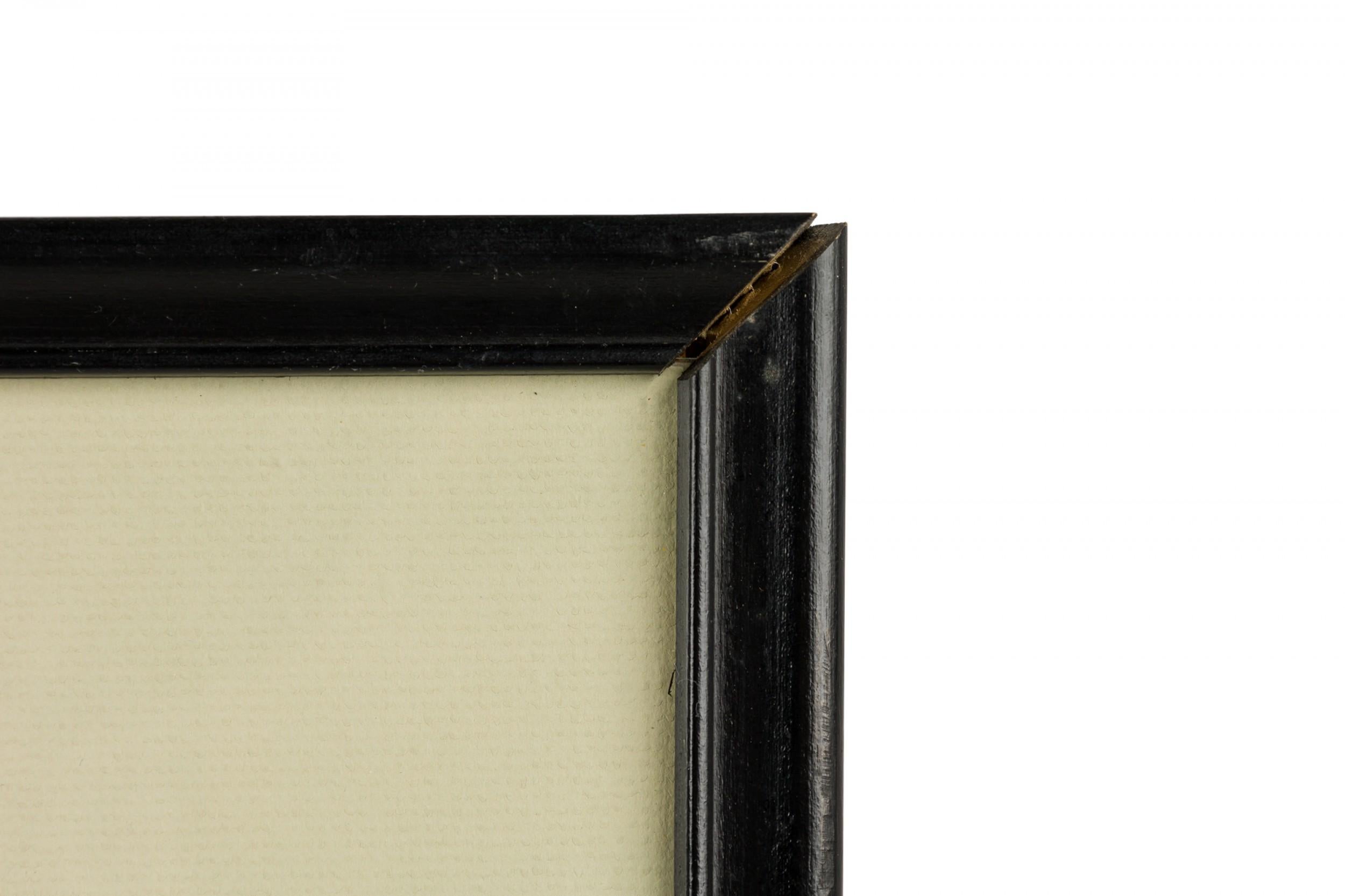 Biedermeier Impression encadrée d'une carte allemande ancienne du Maroc en vente