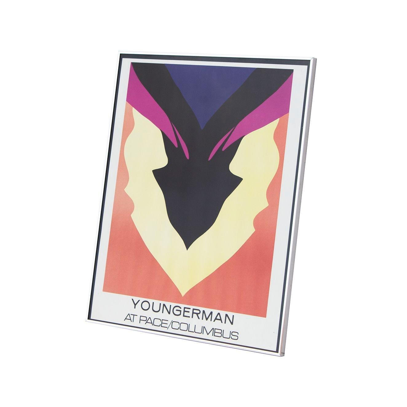 Post-Modern Framed Print- Youngerman at Pace / Columbus For Sale
