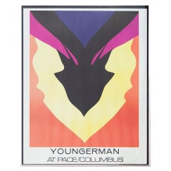 Retro Framed Print- Youngerman at Pace / Columbus