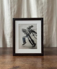 Framed Rudolf Gotsche Photographs, Articulated Puppet Made of Cork Elements