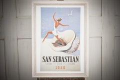 Framed San Sabastian Poster