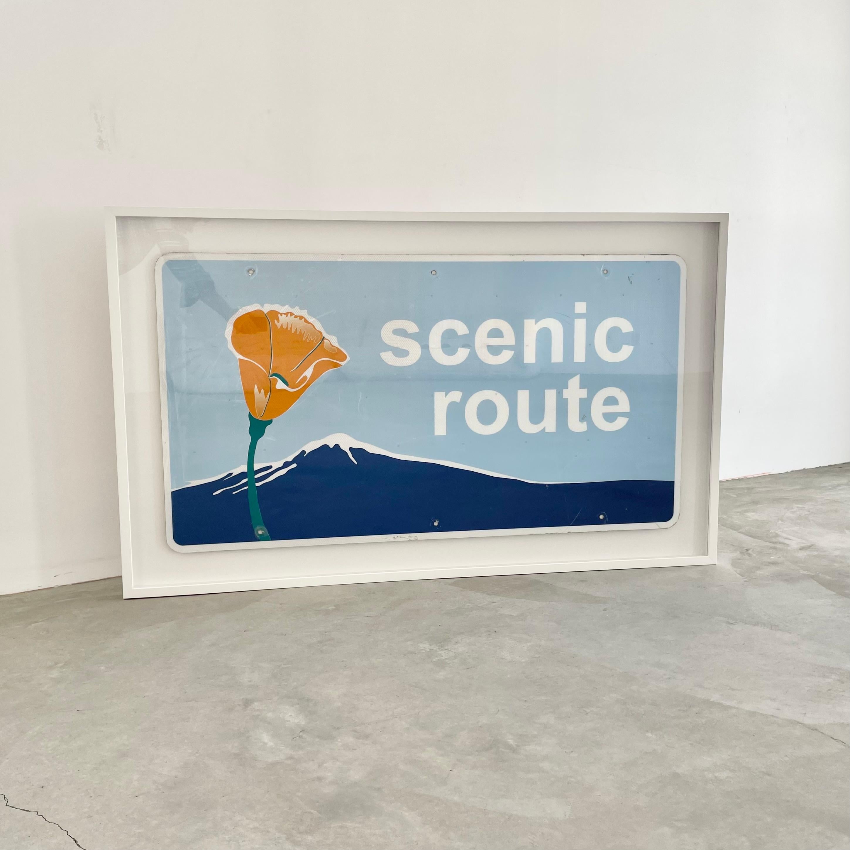 scenic route sign