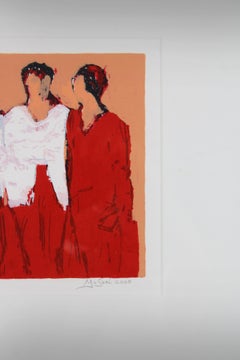 Framed Screenprint José van Gool "Diagnose" Comissioned by Kodak Amsterdam 2000