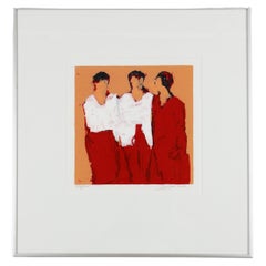 Framed Screenprint José van Gool "Diagnose" Comissioned by Kodak Amsterdam 2000