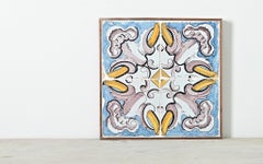 Framed Set of 18th Century Portuguese Tiles
