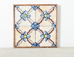 Framed Set of 18th Century Portuguese Tiles