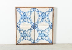 Framed Set of 18th Century Portuguese Tiles