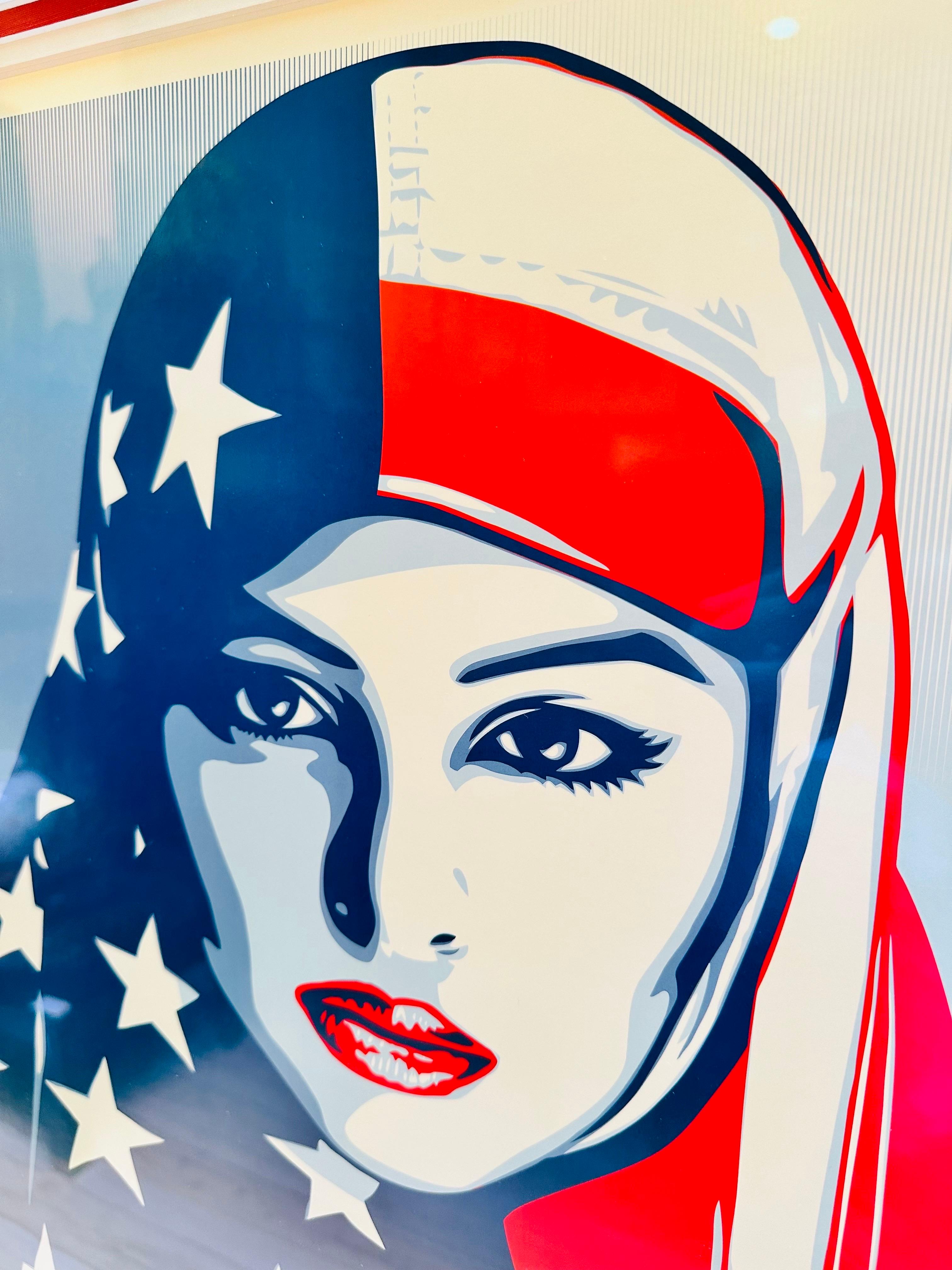 Modern Framed Shepard Fairey 