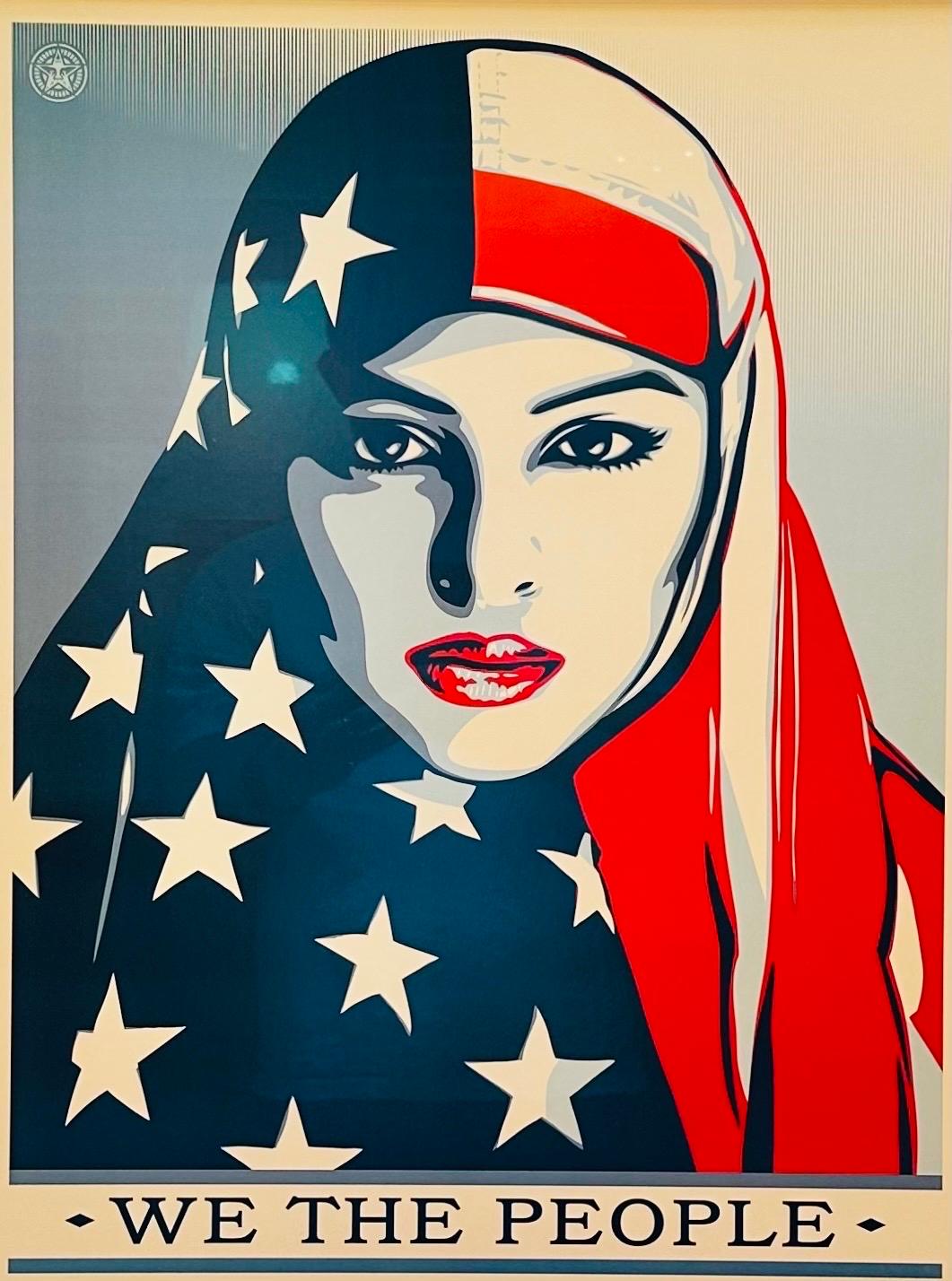 Contemporary Framed Shepard Fairey 