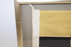 Framed Ships Signal Flag of Letter L
