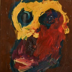 Framed Signed Peter Keil "Haunt of Color 1959" Mixed Media on Masonite