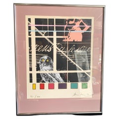 Gerahmtes, signiertes, signiertes Druckfoto, Kopie Phase I, von Denis Masi 43/100