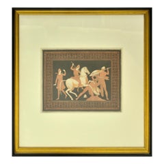 Framed Sir William Hamilton War Scene Print