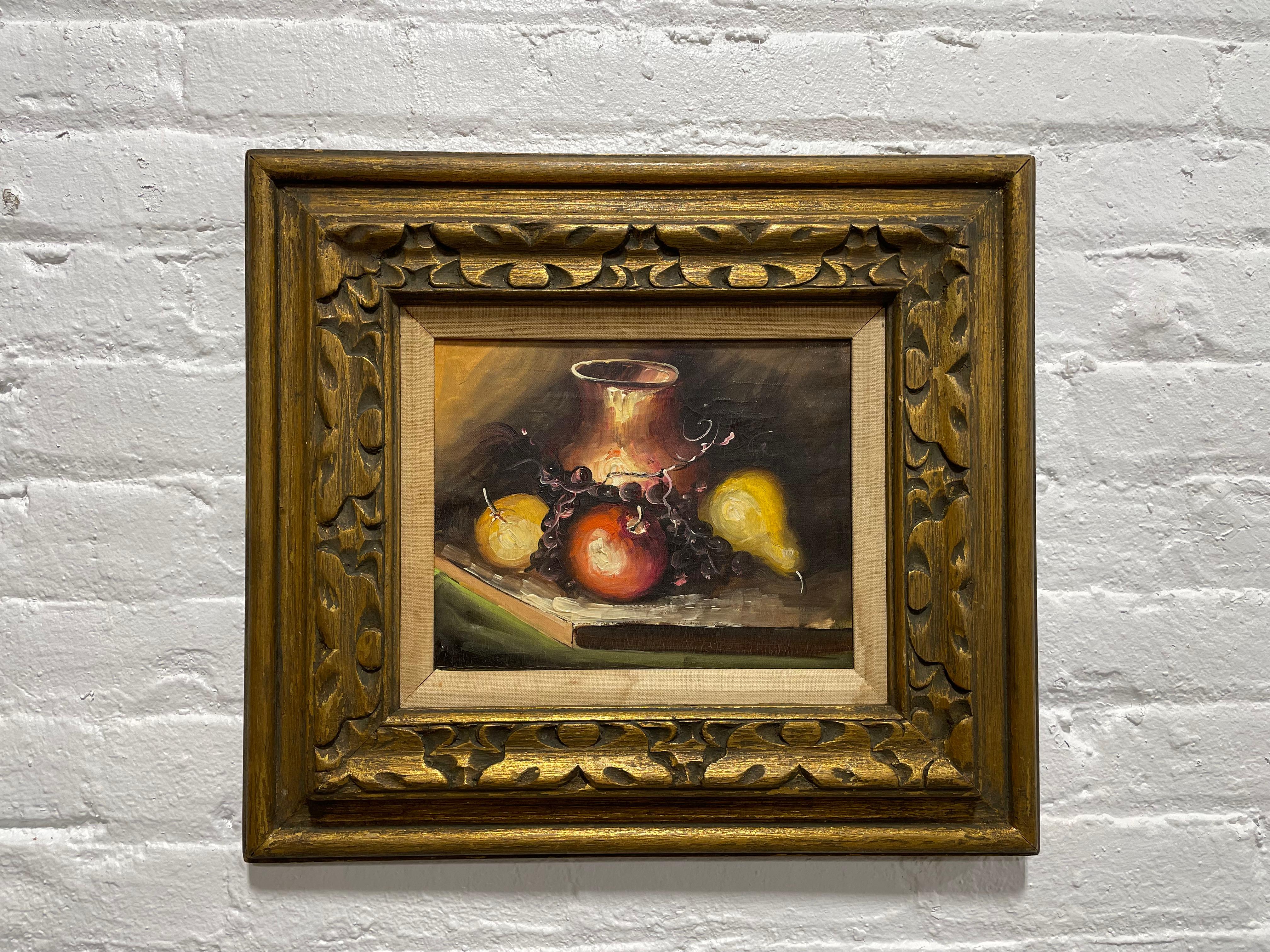 FRAMED Still Life Oil Painting ARTWORK Wall Hanging For Sale 2