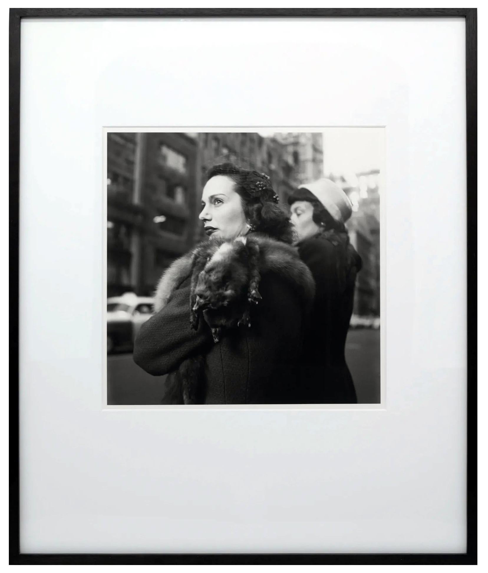 Framed Street Photograph by Vivian Maier Editioned with Provenance In Good Condition For Sale In Atlanta, GA