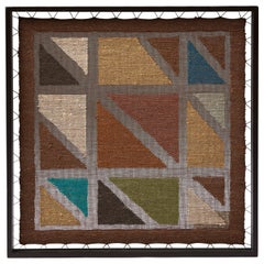 Framed Textile ‘Sirpaleita 20’ Designed by Maija Kolsi-Mäkelä