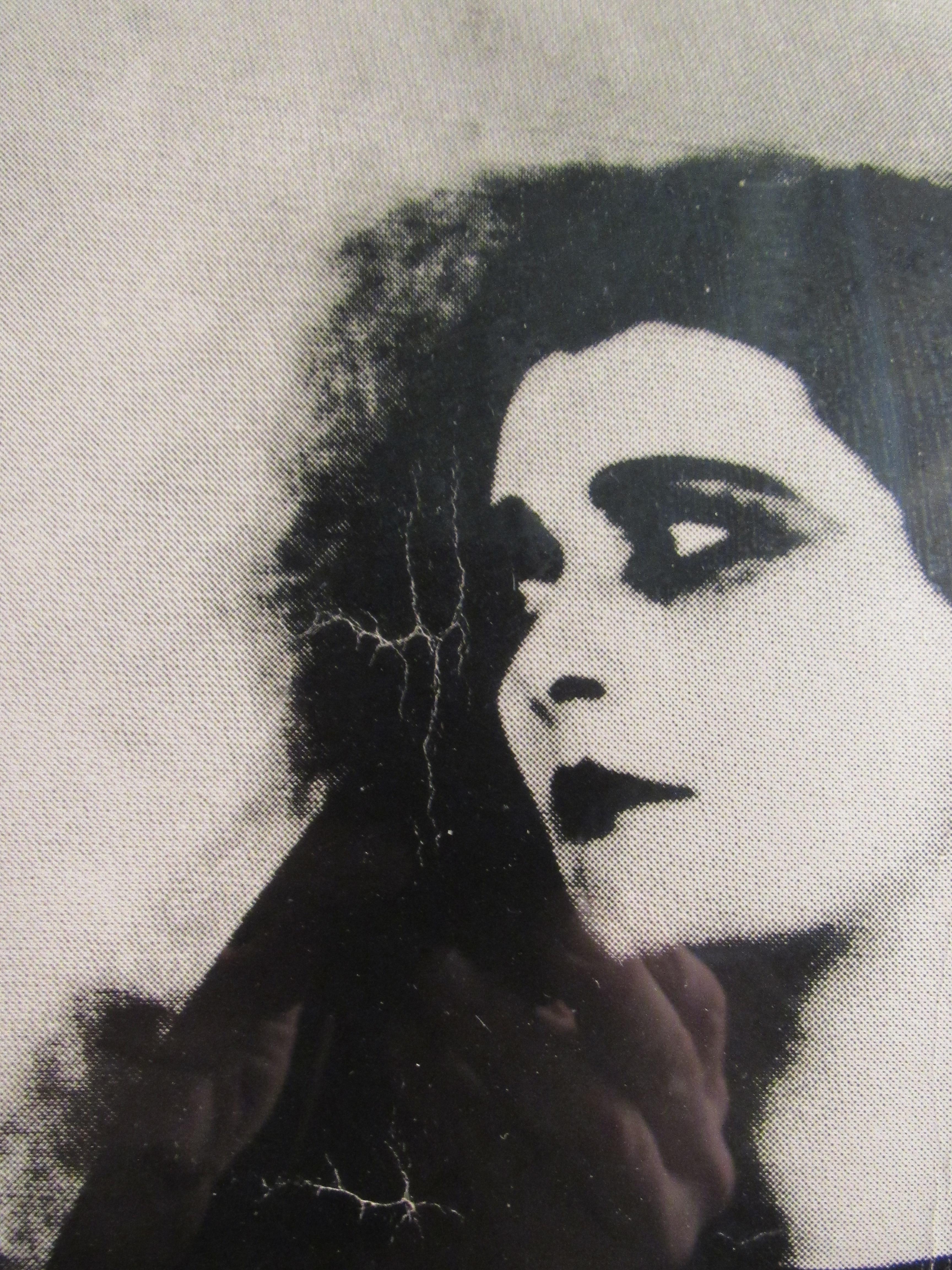 Allemand Card de visite vintage « The Cabinet of Dr. Caligari » encadrée en vente