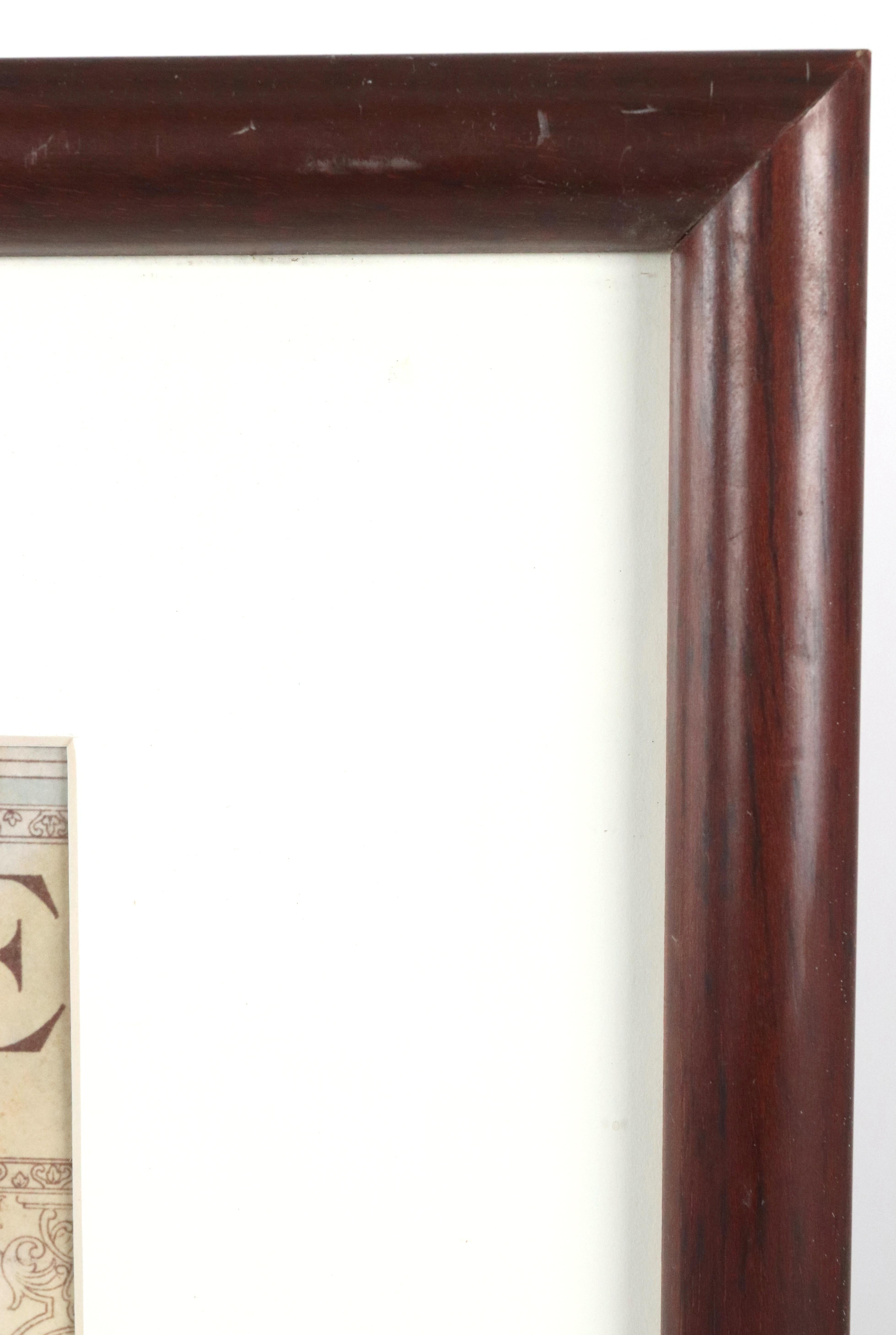 Framed The Theatre Magazine Miss Blanche Ring Cover For Sale 4