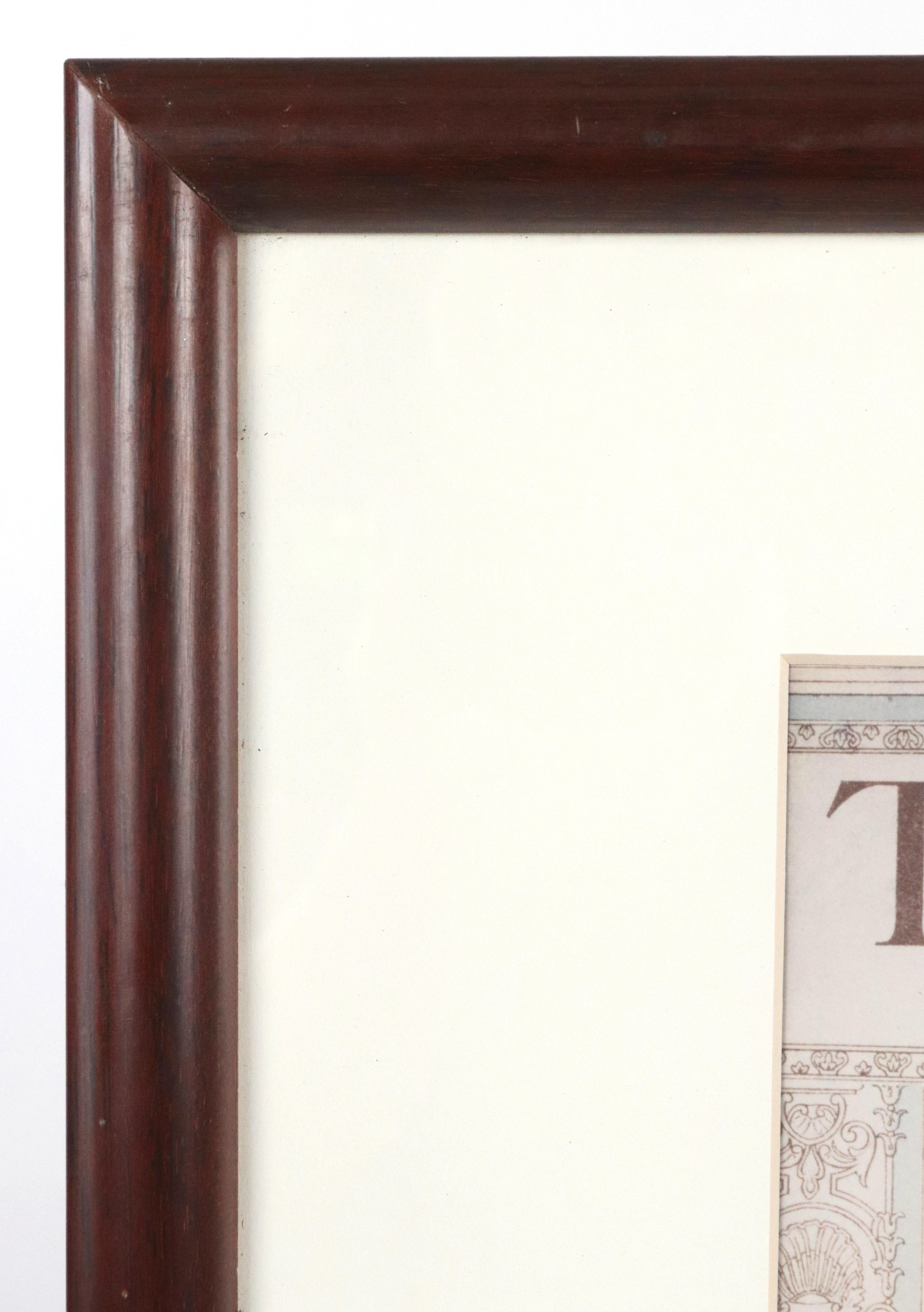 Framed The Theatre Magazine Miss Blanche Ring Cover For Sale 3