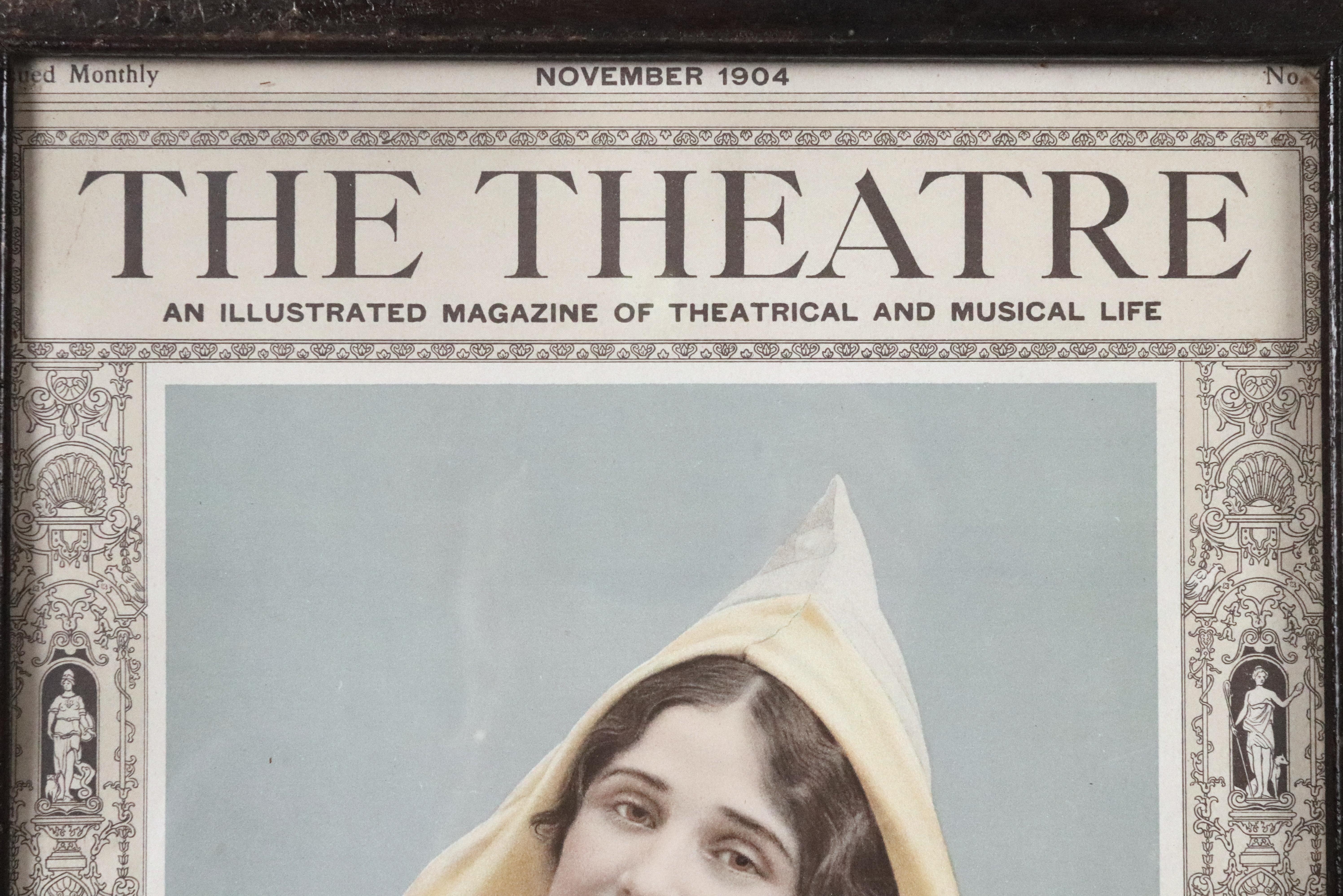 Gerahmt Das Theater September 1904 Magazin Miss Edna May Cover im Zustand „Gut“ im Angebot in New York, NY