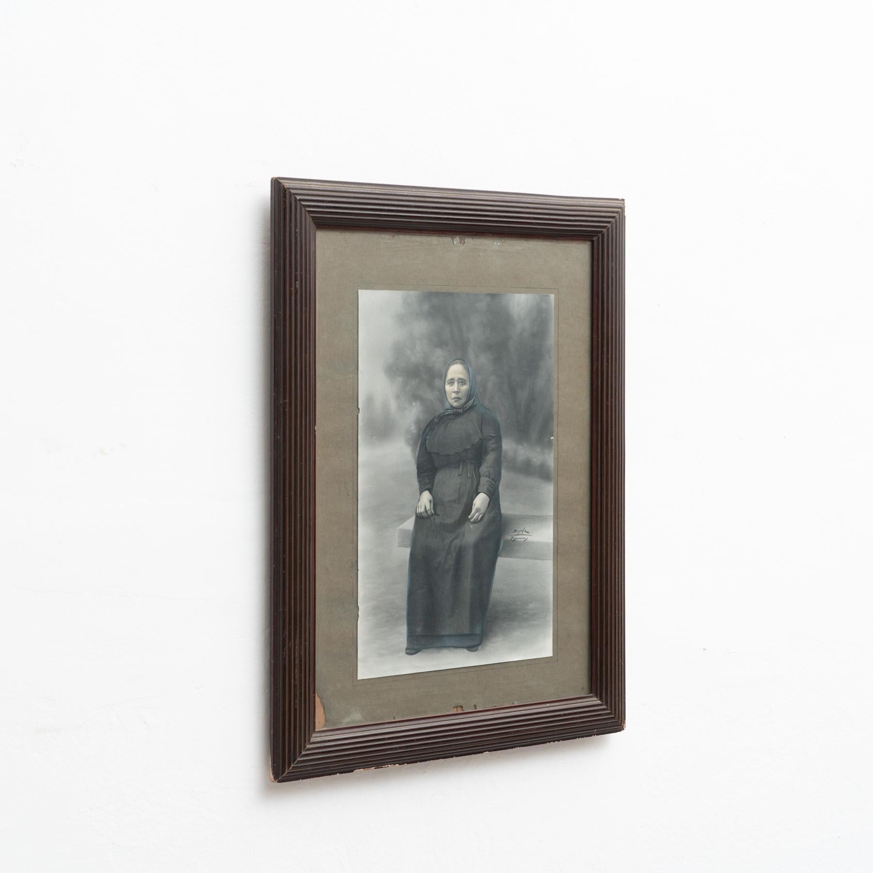 Framed Vintage Photography by Unknown Artist, Late 19th Century For Sale 6