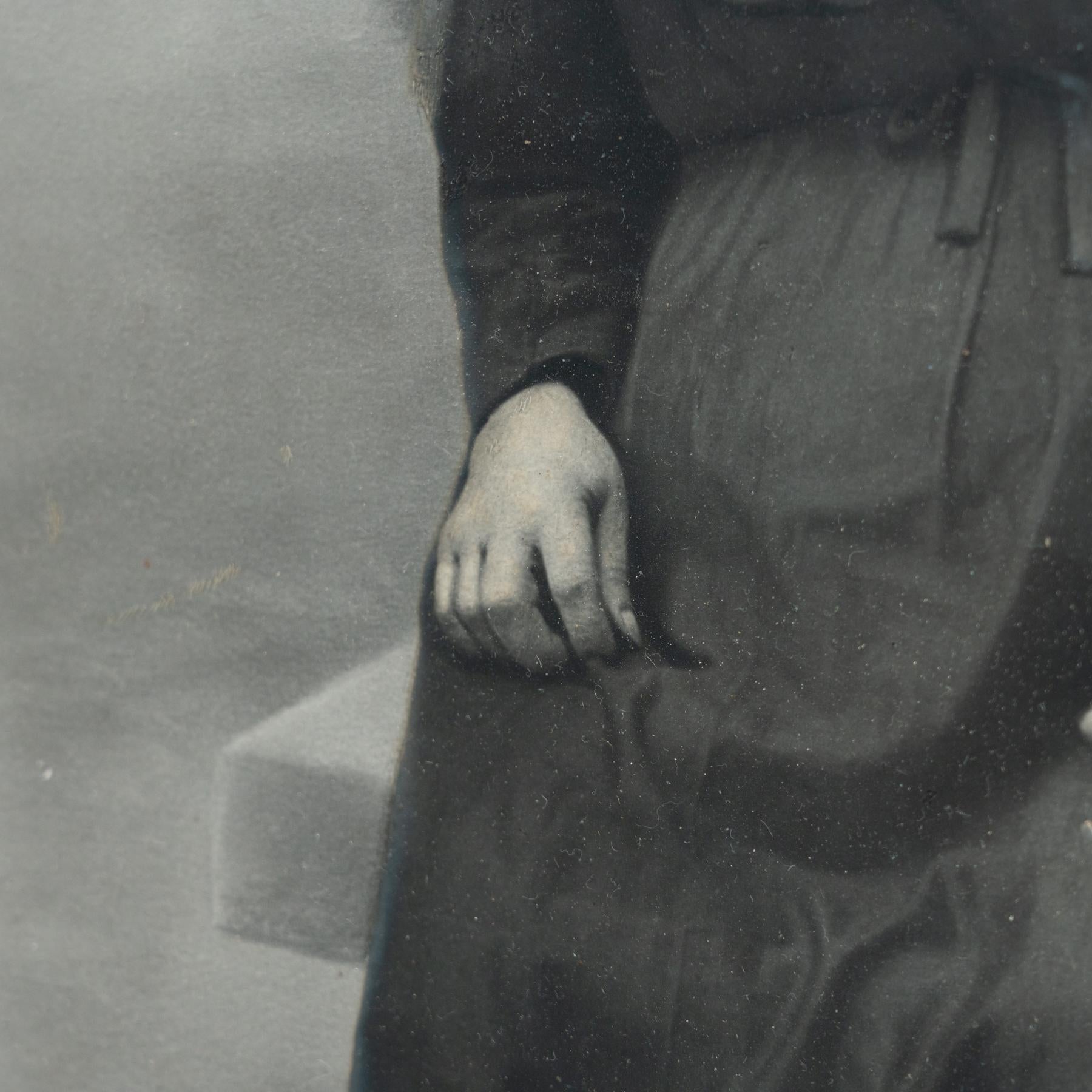 Gerahmte Vintage-Fotografie von Unknown Artist, spätes 19. Jahrhundert im Angebot 2