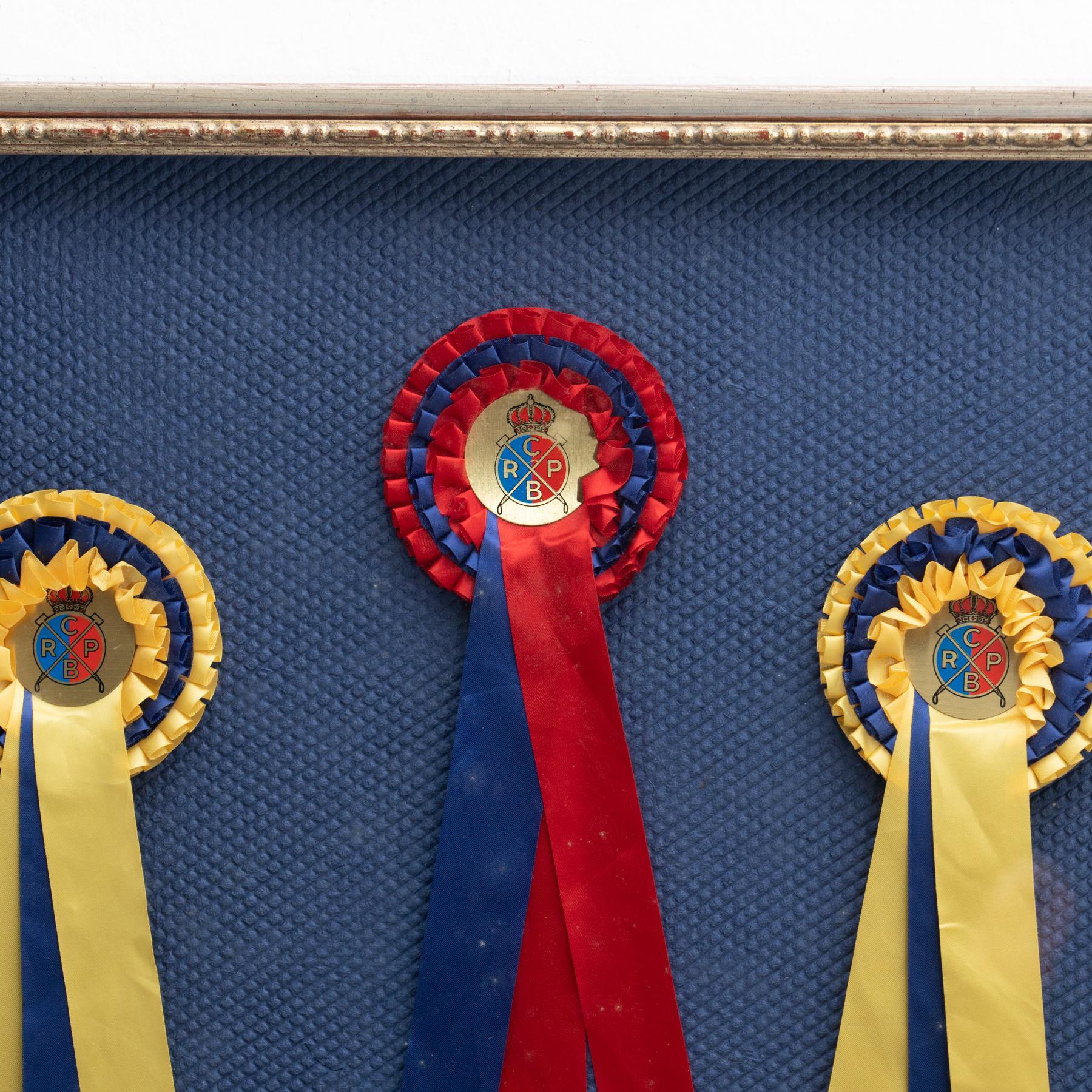 Mid-Century Modern Prix de polo vintage encadrés, vers 1960 en vente
