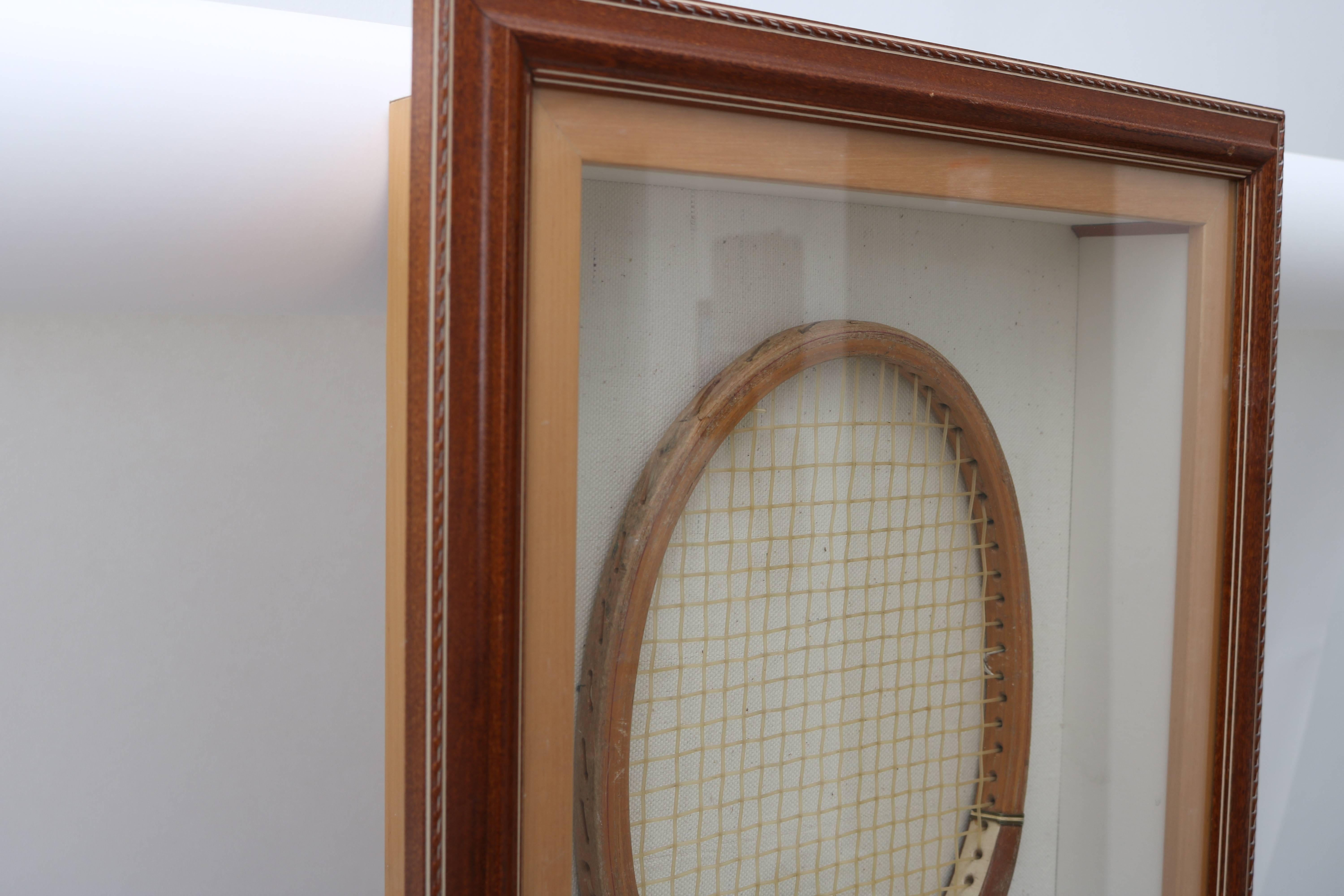 American Framed Vintage Wilson Tennis Racket