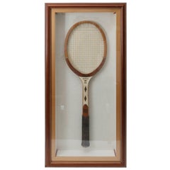 Gerahmter Vintage Wilson Tennisschläger
