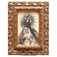 Framed Virgin Image, circa 1950