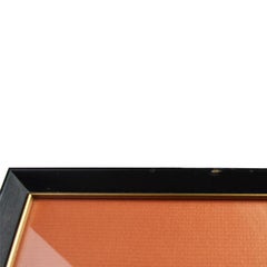 Japanese Framed Wood Block Print by Takahashi Shozan III, 1920s