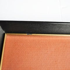 Framed Wood Block Print Kabuki Character by Japanese Artist Takahashi Shozan