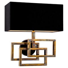 Lampada da parete Frames in ottone lucido o in nichel