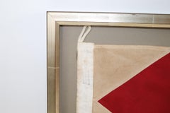 Frames Maritime Signal Flag of Letter F