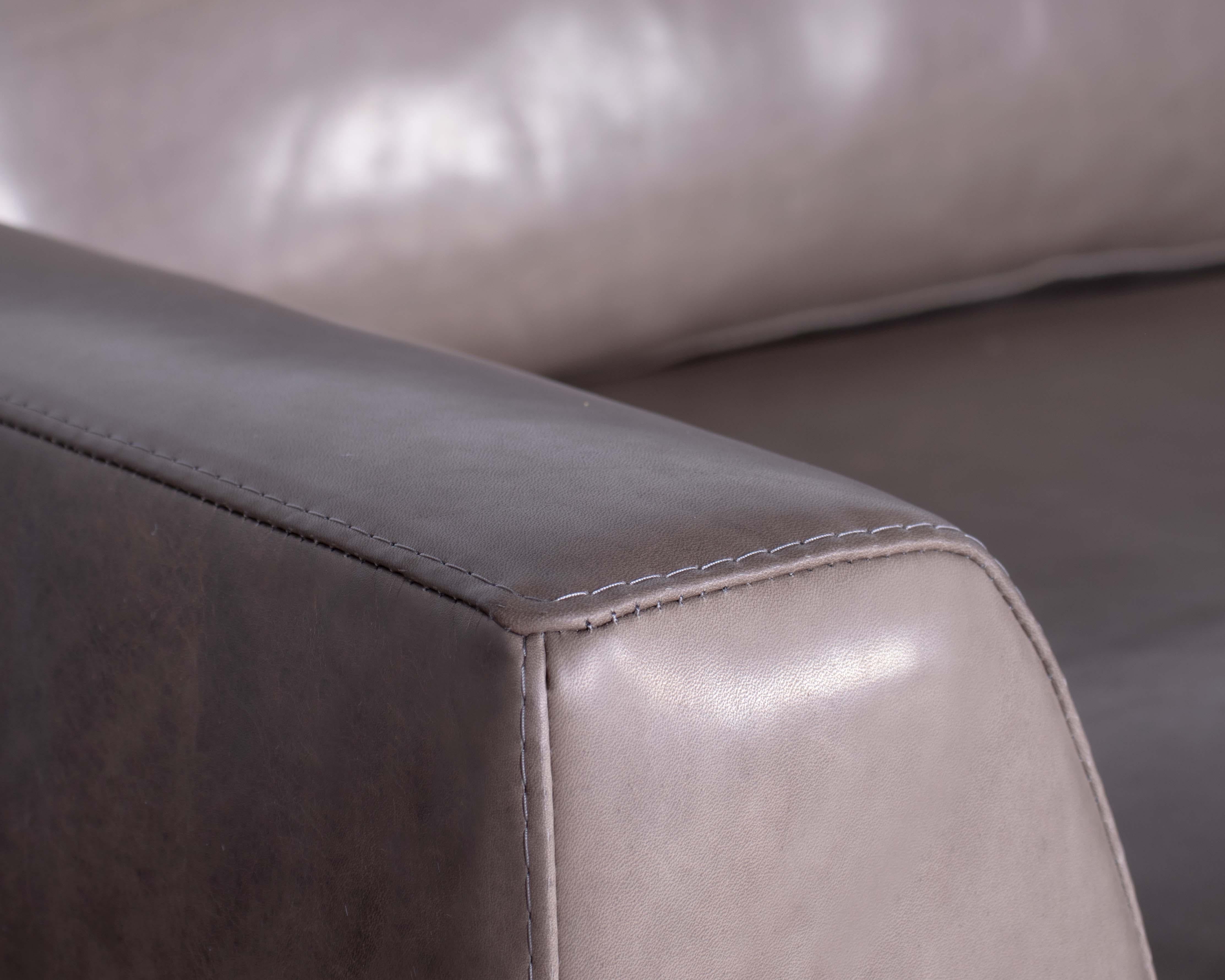 Modern Frameworks Marfa Leather Sofa