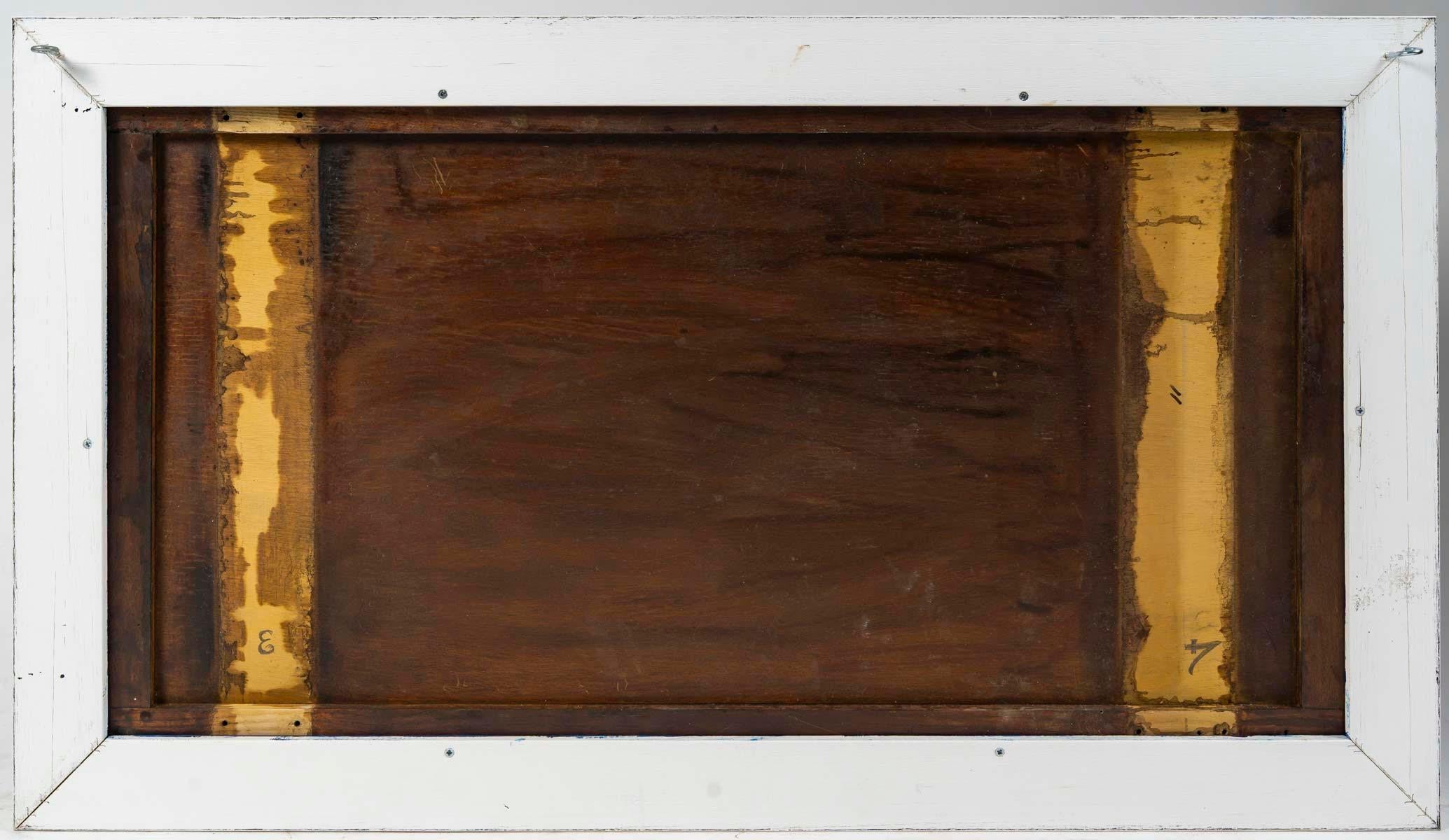 Einrahmung eines Keramikfliesenwerks von Jean Lurçat, um 1950. (20. Jahrhundert) im Angebot