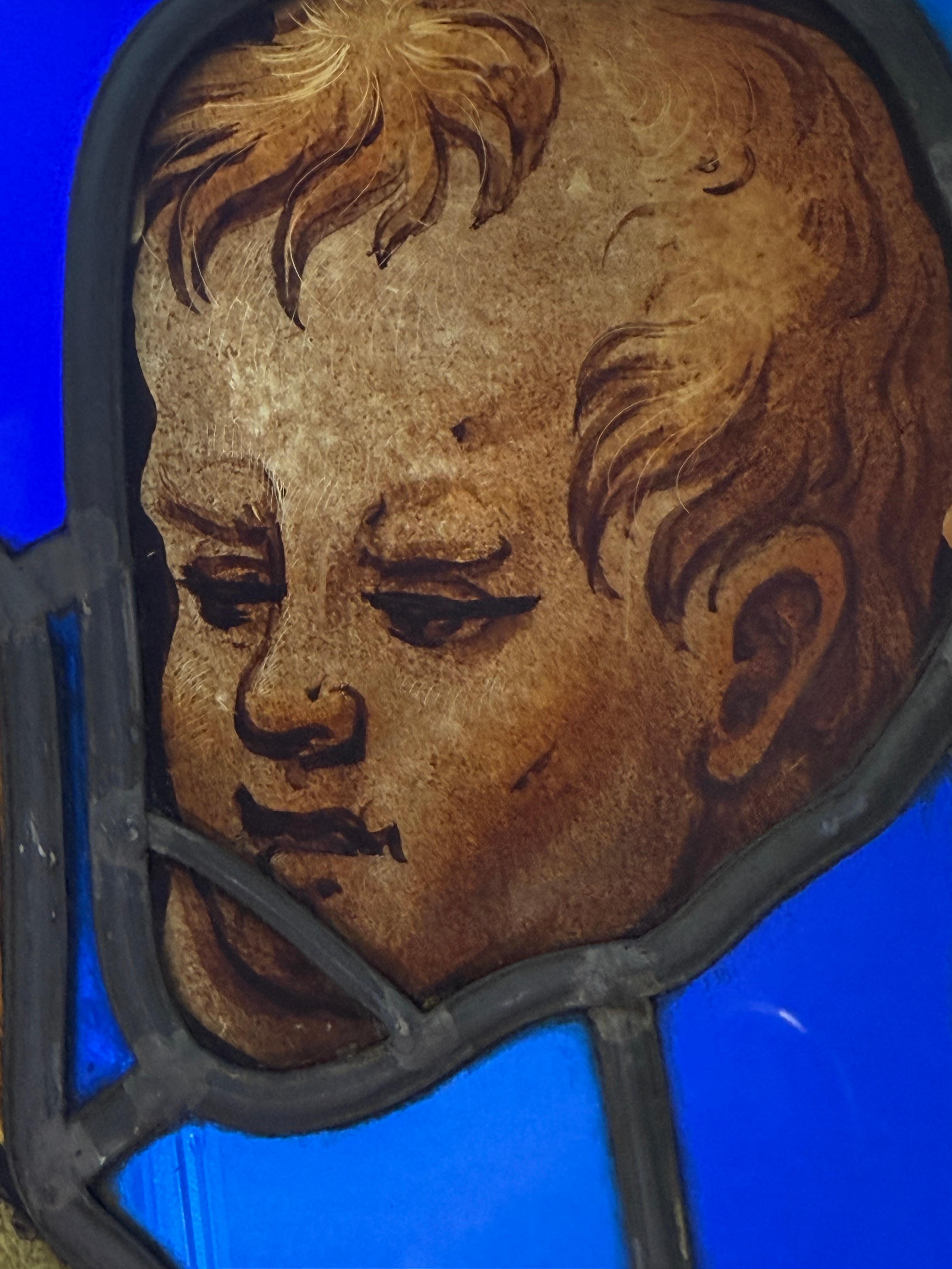 Frammenti di vetrate dipinte - periodo XVI secolo im Angebot 3