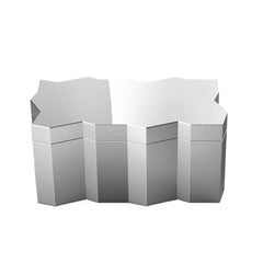 Frammenti Medium Box in Aluminium by Borromeo De Silva for Driade