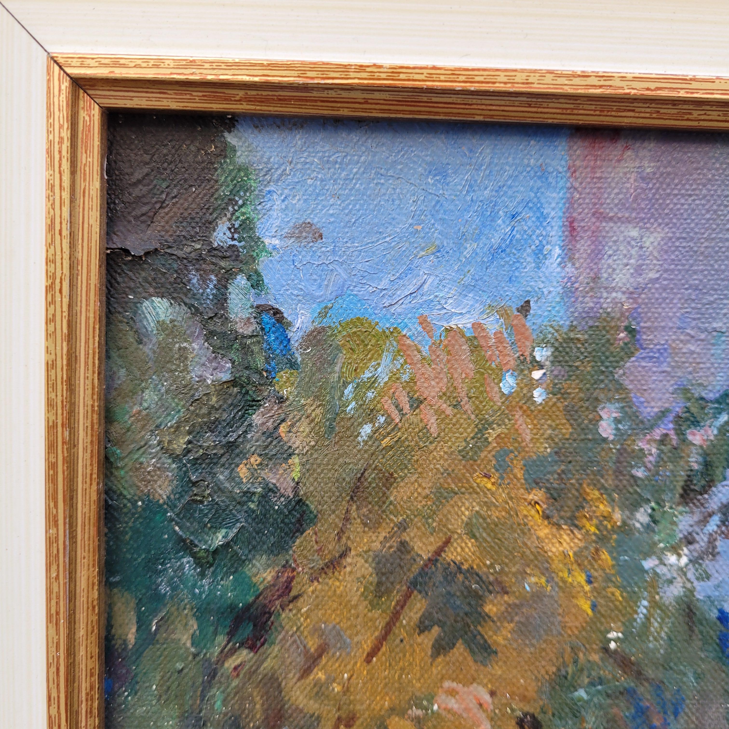 Öl auf Leinwand Pferde 