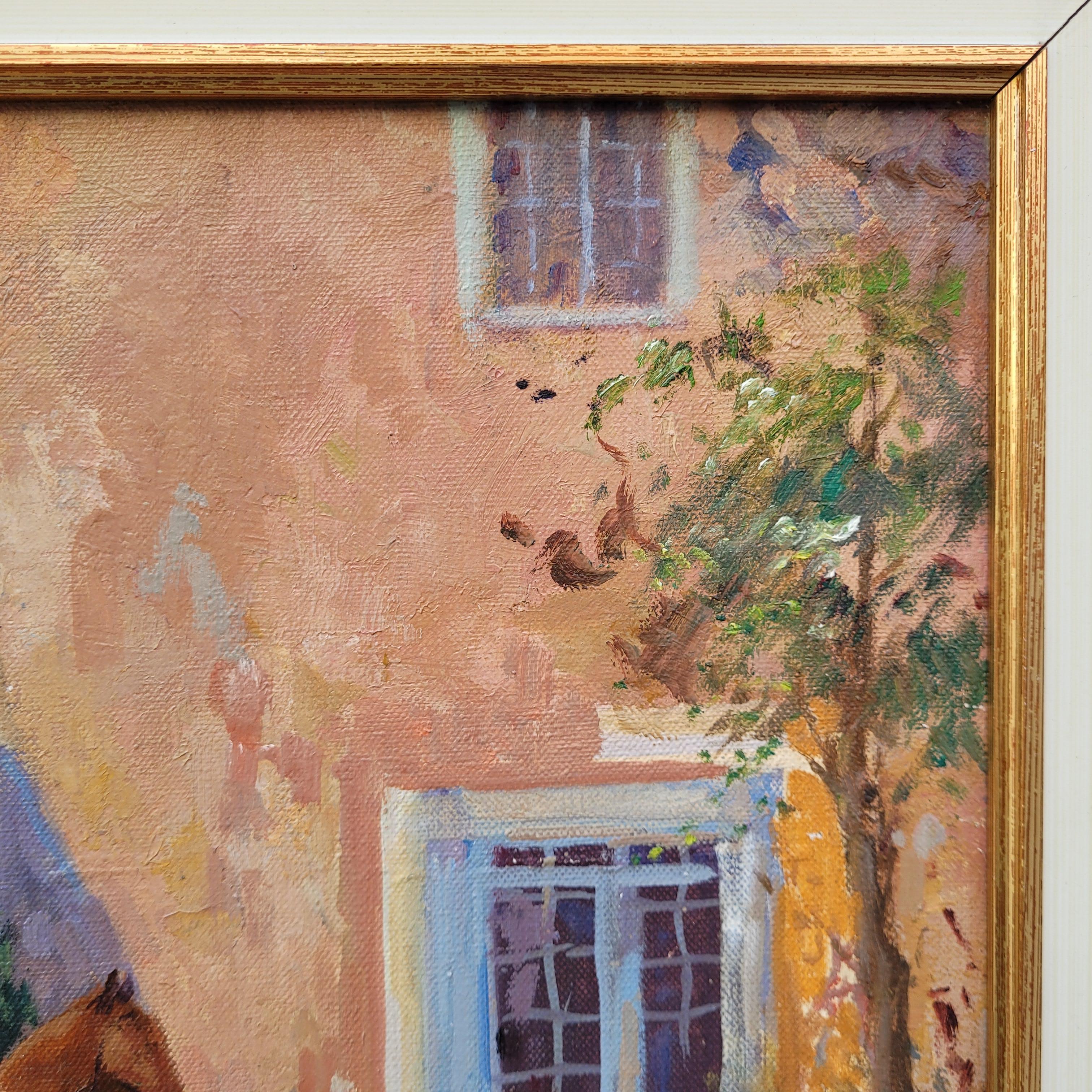 Öl auf Leinwand Pferde 