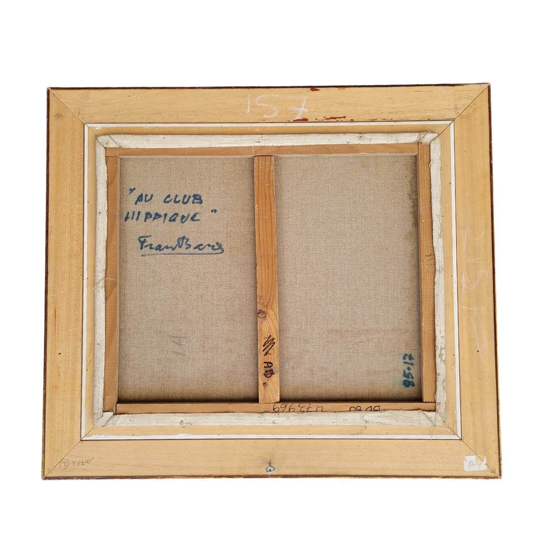 Öl auf Leinwand Pferde 